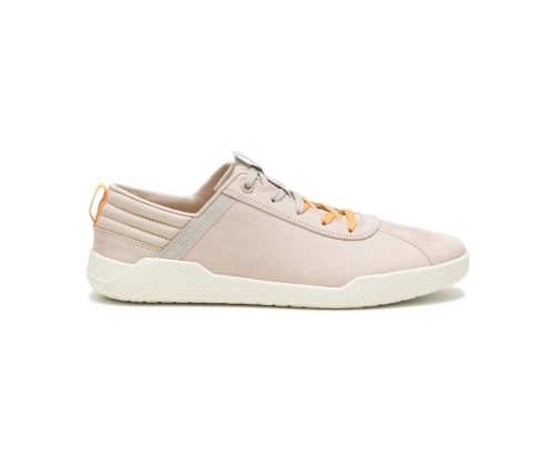 Beige Caterpillar CODE Hex Men's Sneakers | KVORE-1269