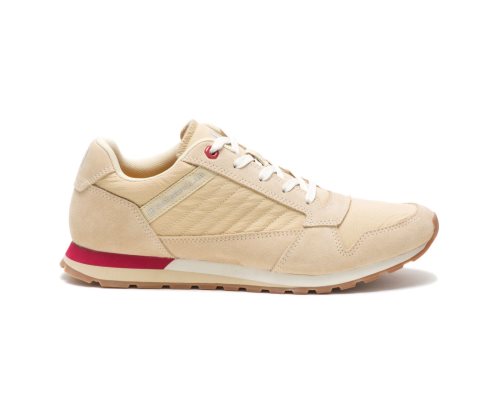 Beige Caterpillar CODE Ventura Men's Sneakers | ZEVKW-5046