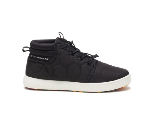 Black Caterpillar CODE Scout Mid Men's Sneakers | SXJHQ-7826