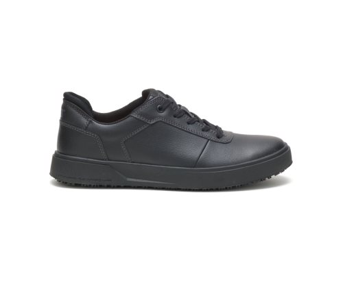 Black Caterpillar ProRush SR+ Oxford Men's Sneakers | LESMX-8964