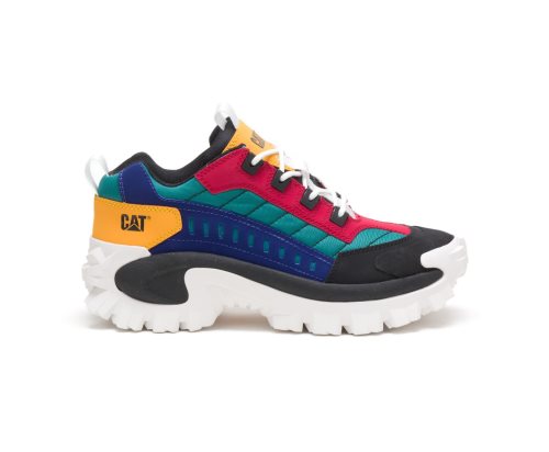 Black/Multicolor Caterpillar Intruder Men's Casual Shoes | MHGBU-3604