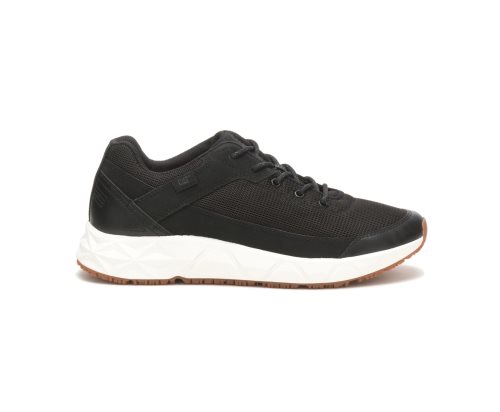 Black/White Caterpillar ProRush Speed FX Men's Sneakers | NLKOH-5140