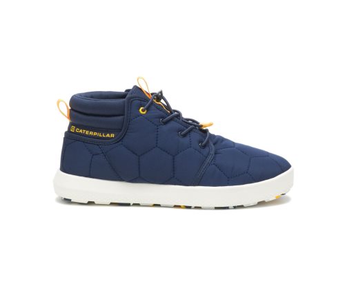 Blue Caterpillar CODE Scout Mid Men's Sneakers | EFACO-1698