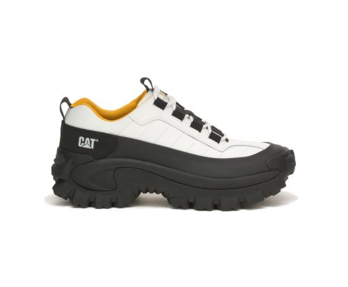 Bright White Caterpillar Intruder Waterproof Galosh Men's Sneakers | PHNKM-8934