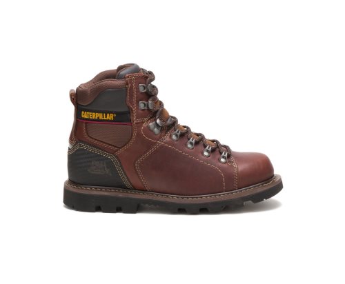 Brown Caterpillar Alaska 2.0 Men's Work Boots | NJXZW-5102