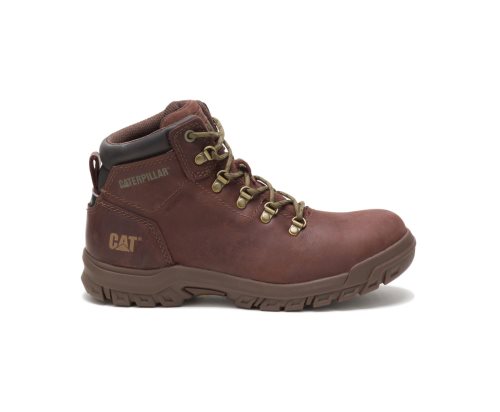 Copper Caterpillar Mae Steel Toe Waterproof Women's Work Boots | YCIVK-5401