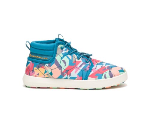 Multicolor Caterpillar CODE Scout Mid Men's Sneakers | WOUYS-2105