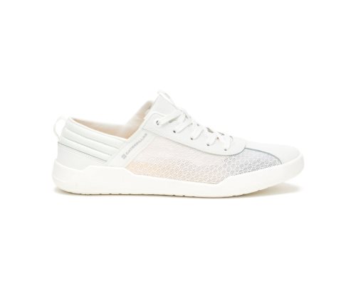 White Caterpillar CODE Hex Vent Men's Sneakers | HYBDX-4697