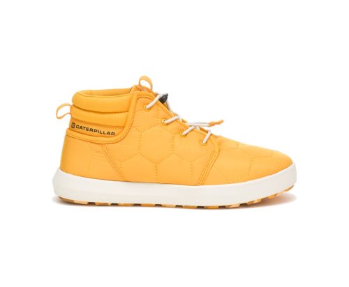 Yellow Caterpillar CODE Scout Mid Men's Sneakers | QIDHN-5619